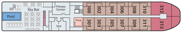 Ship Interior & Deck Plans on Viking Tonle